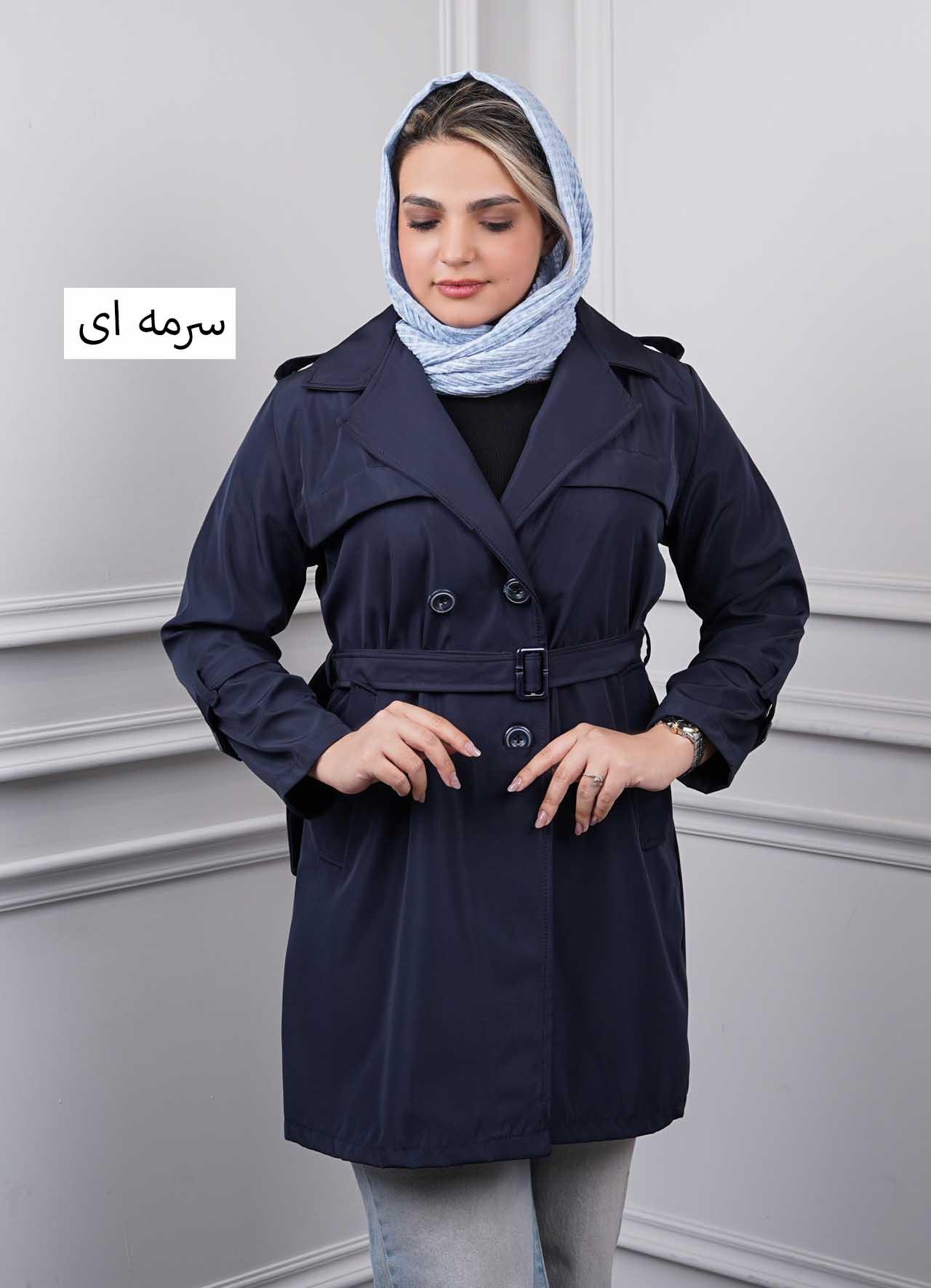بارونی سانتانا - 4020 - رنگ : سرمه ای  سایز : 1