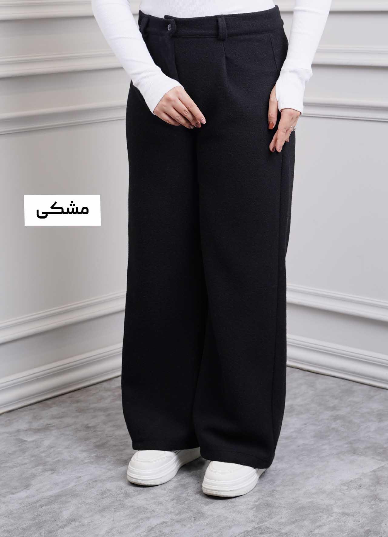 شلوار فوتر بگ  2831 - رنگ : مشکی   سایز : 2