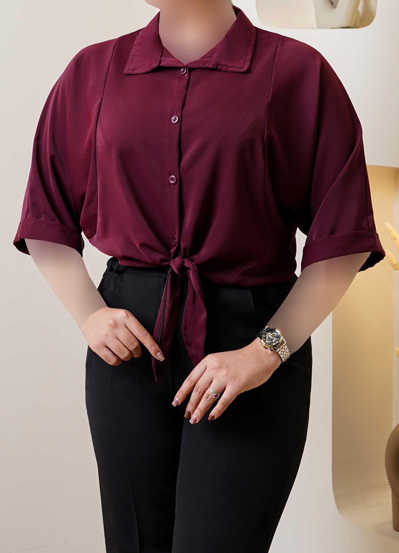 شومیز الیزه گره ای  1531