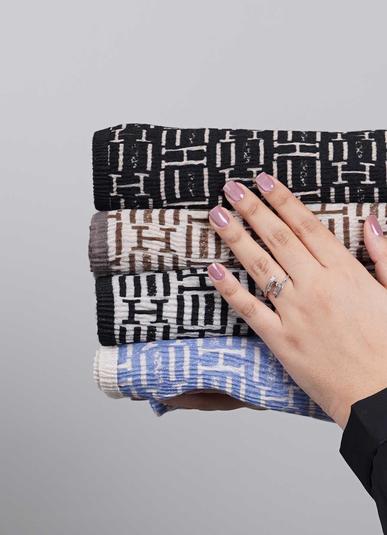 شال vip(طرح 1)  کد 401010