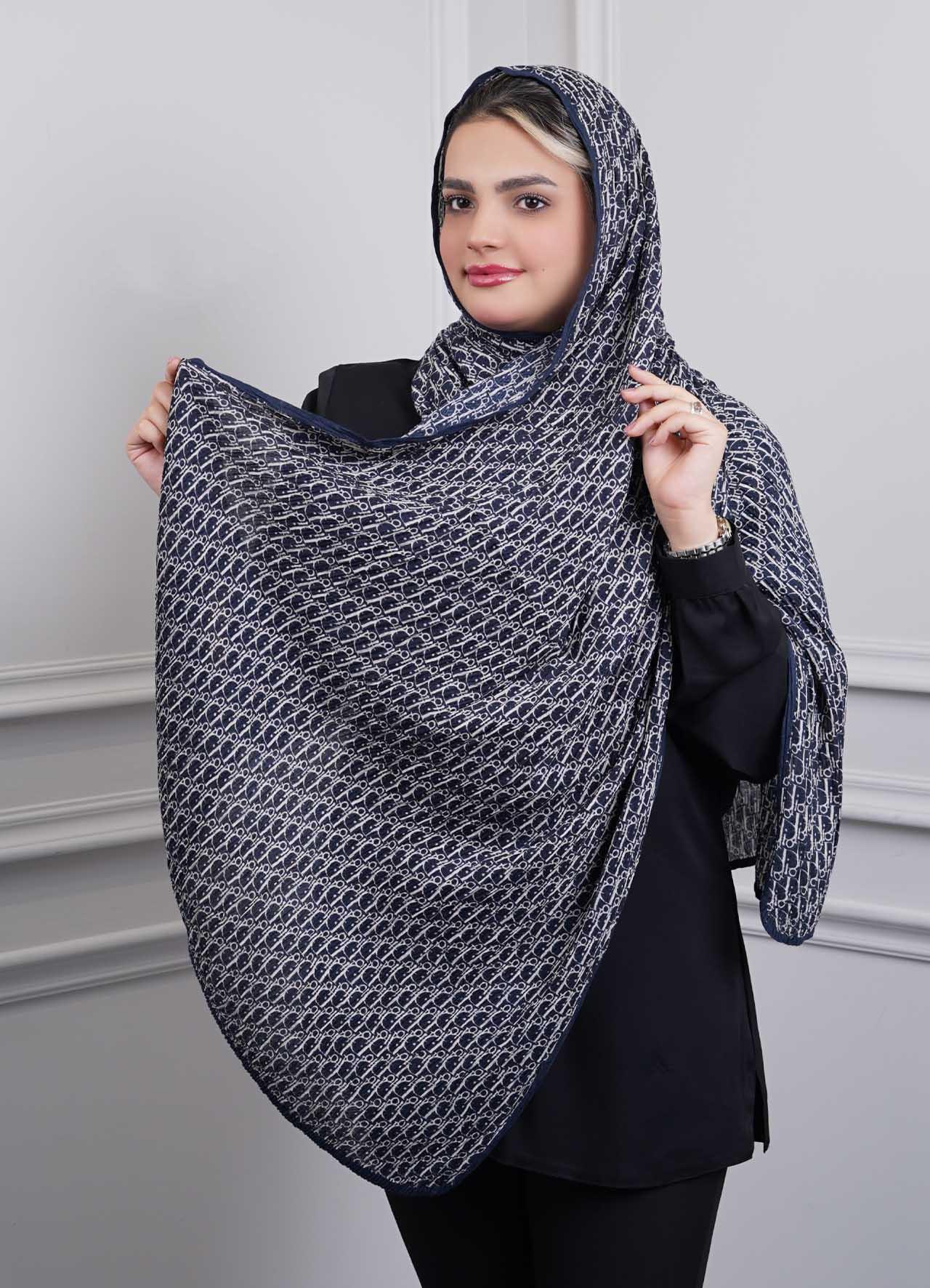 شال vip(طرح Dior)  کد 401010 - طرح : Dior