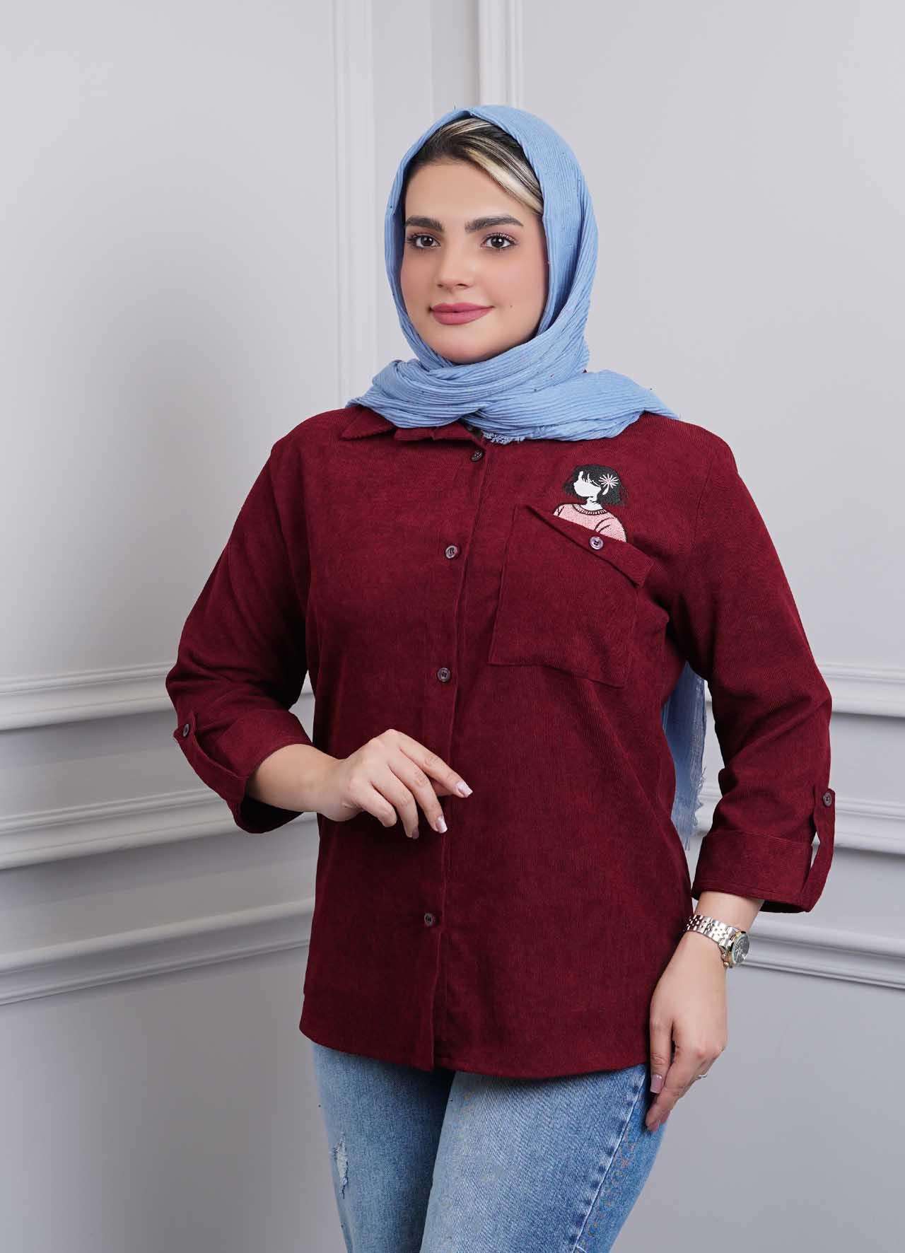 شومیز کبریتی گلدوزی(دختر) کد 3316