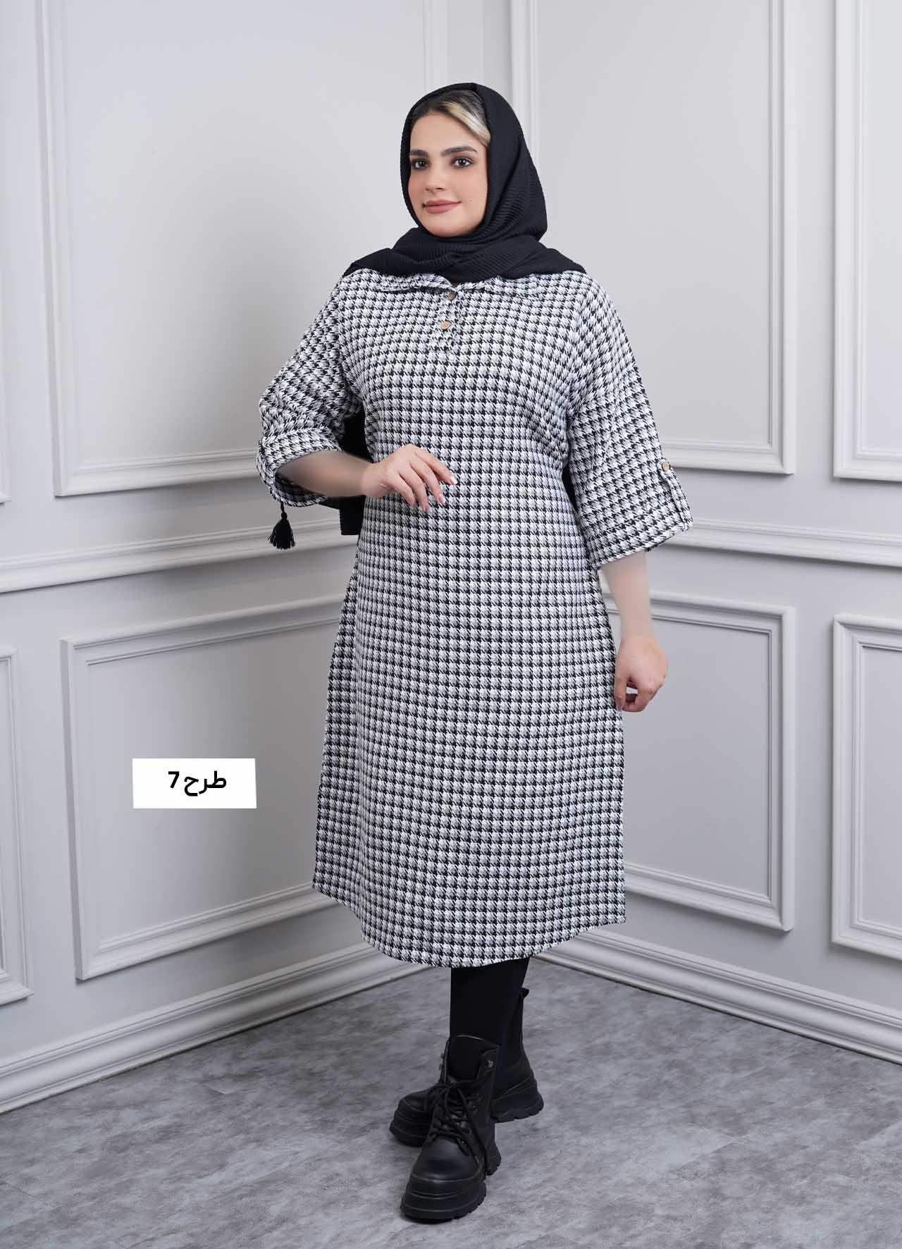 کفتان قاپکدار پیچازی  6126 - طرح : 7