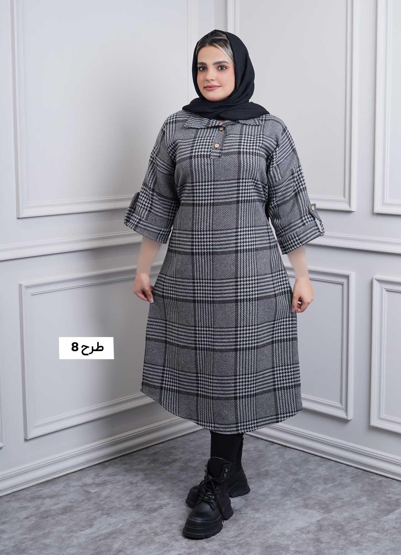 کفتان قاپکدار پیچازی  6126 - طرح : 8