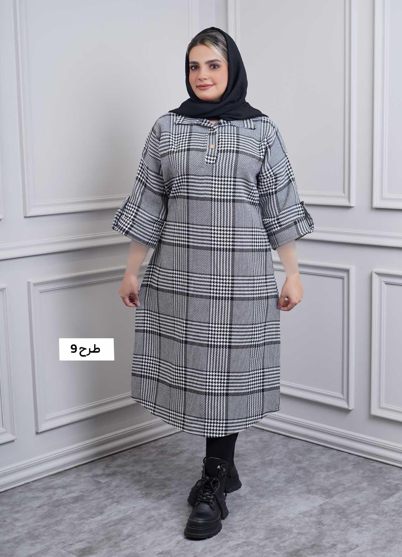 کفتان قاپکدار پیچازی  6126 - طرح : 9