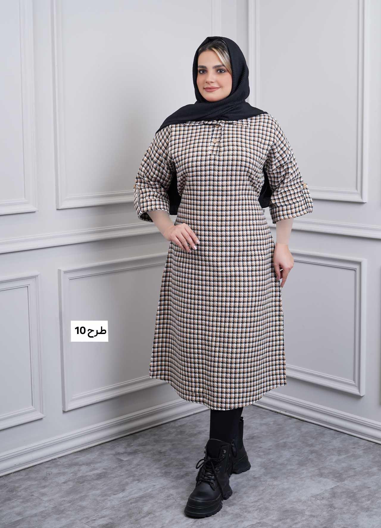 کفتان قاپکدار پیچازی  6126 - طرح : 10