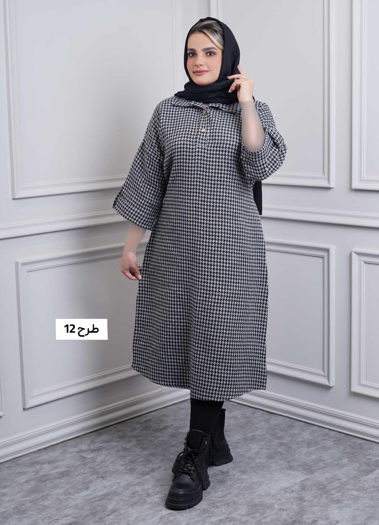 کفتان قاپکدار پیچازی  6126 - طرح : 12