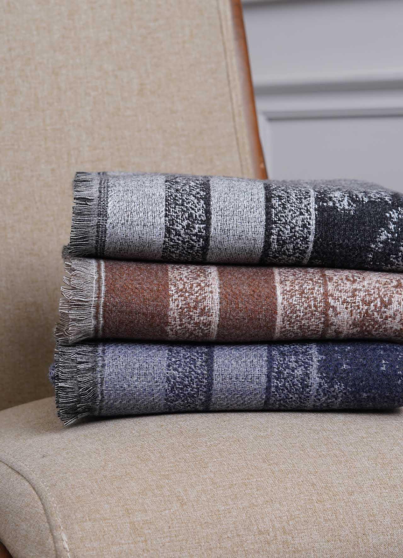 شال موهر پاییزه(طرح جنگل) کد 4242