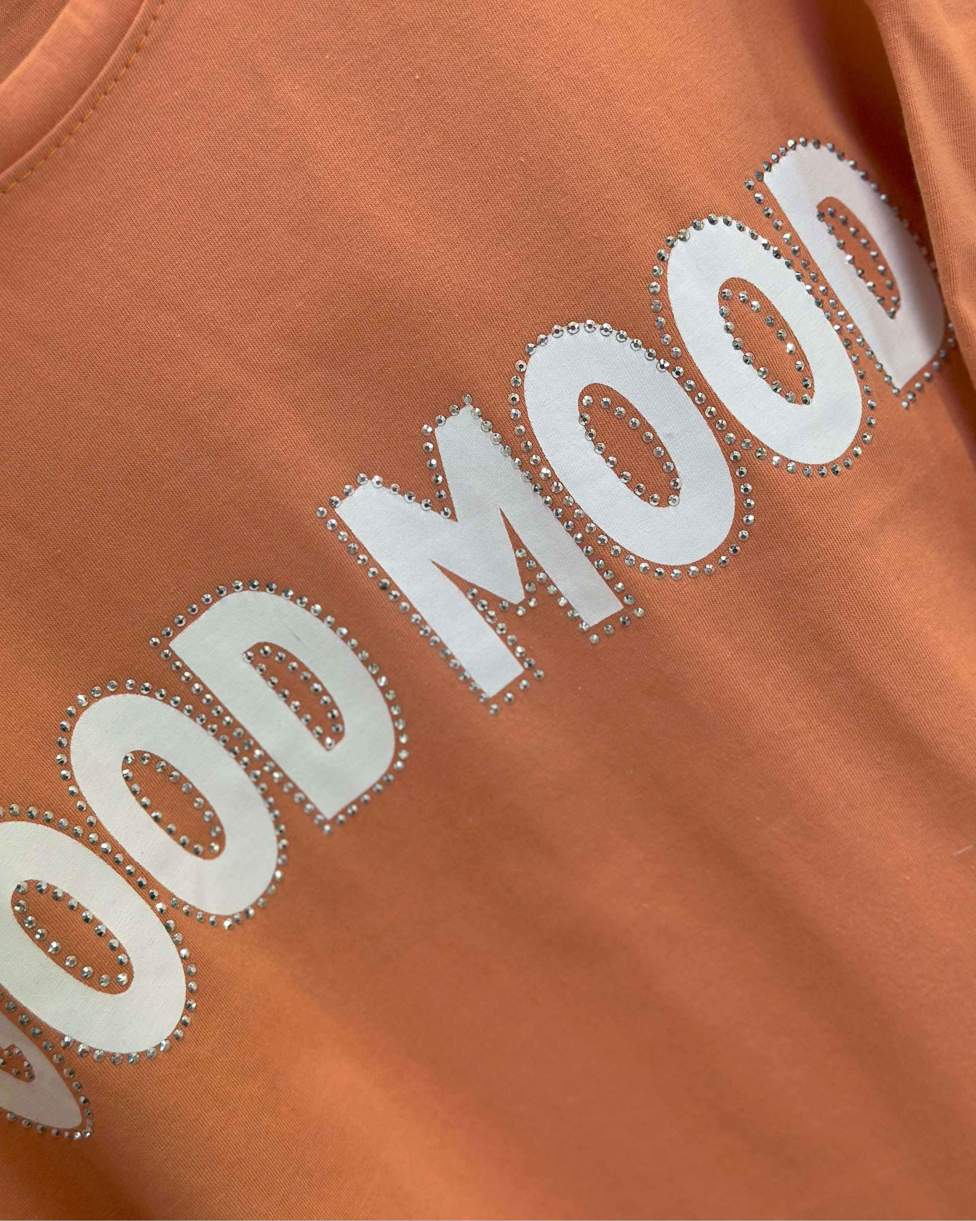 کراپ شلوار پنبه چاپ نگین دار - 5539 - طرح : 5