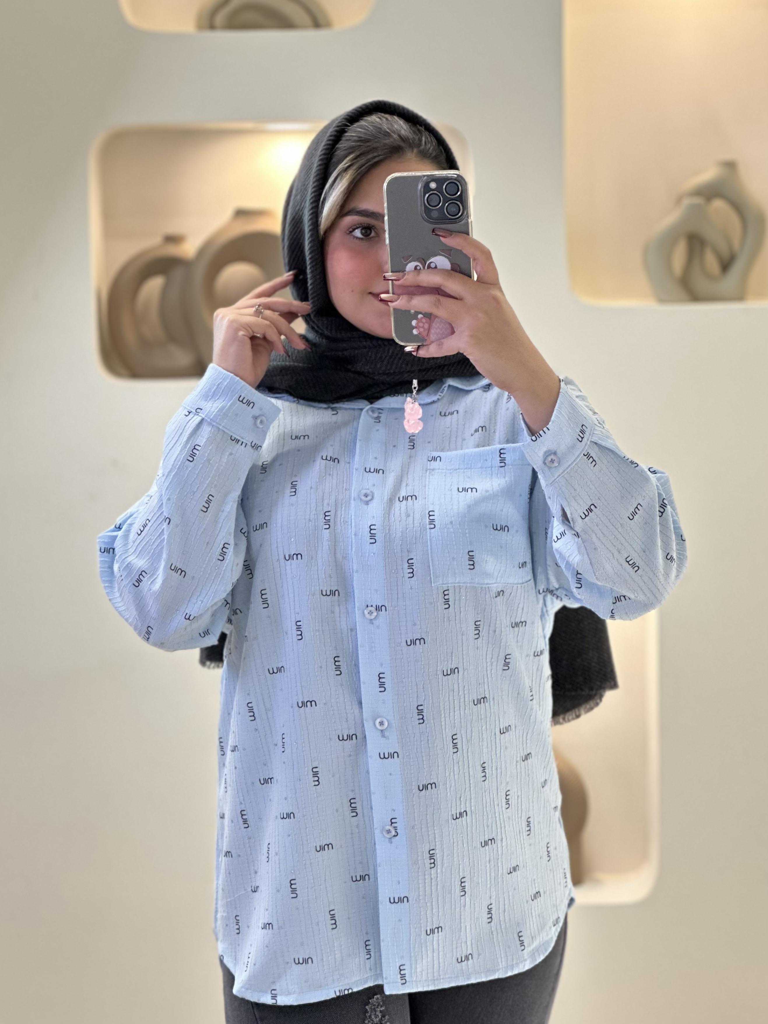 1401 miu شومیز جیب دار