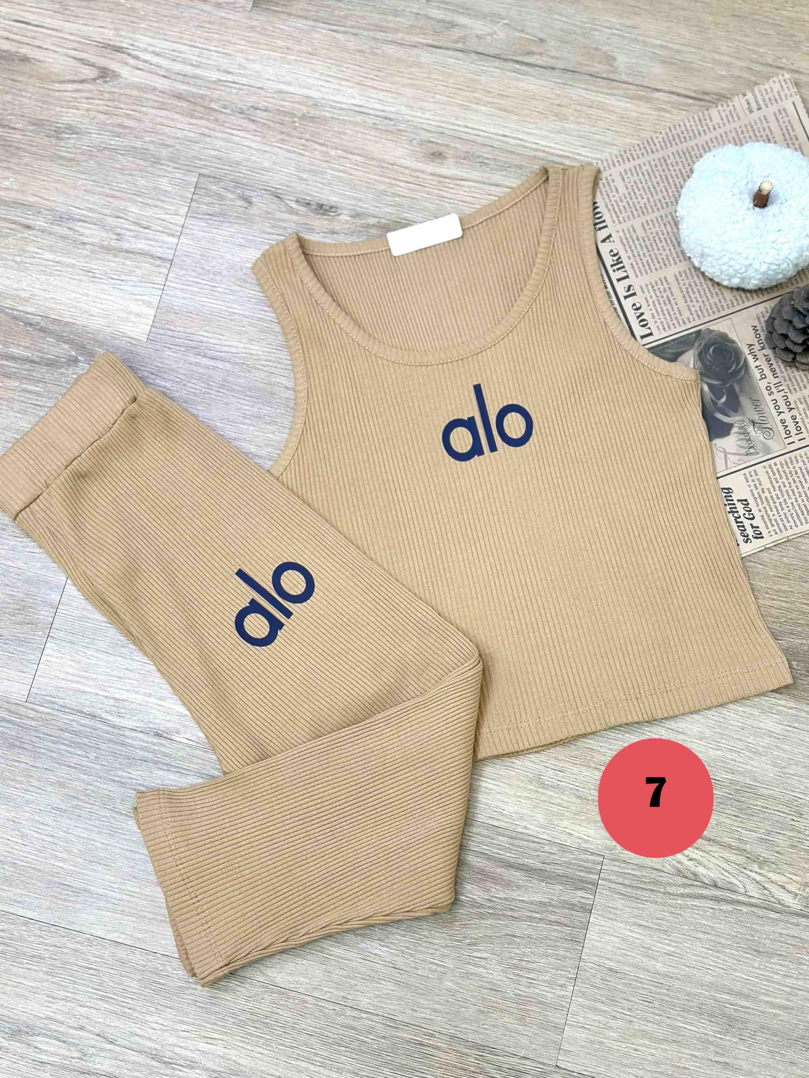 5687 alo تاپ شلوارک - طرح : 3