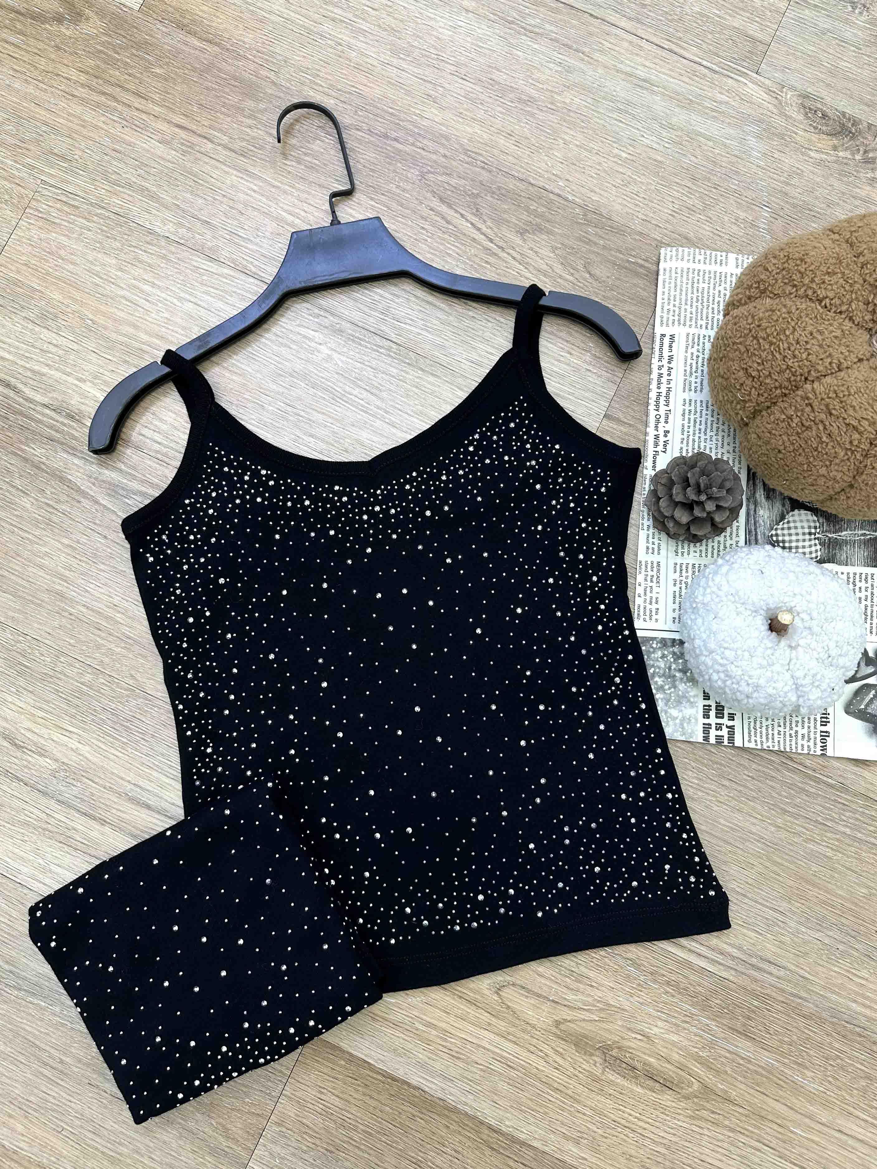 تاپ بندی نگین پخش - 1398 - رنگ : مشکی