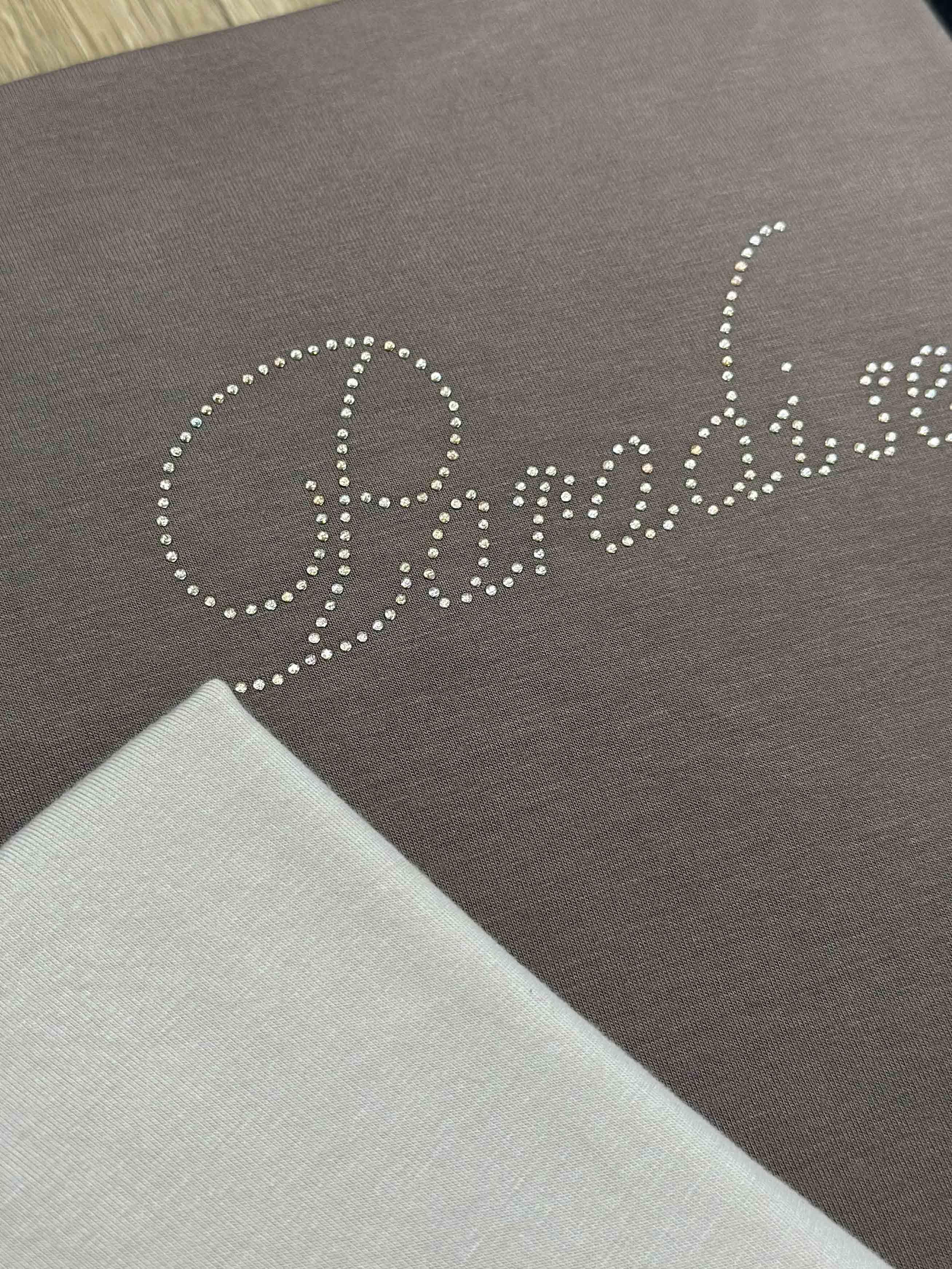 تیشرت نگین پارادایس - 1370 - رنگ : آبی  سایز : XL