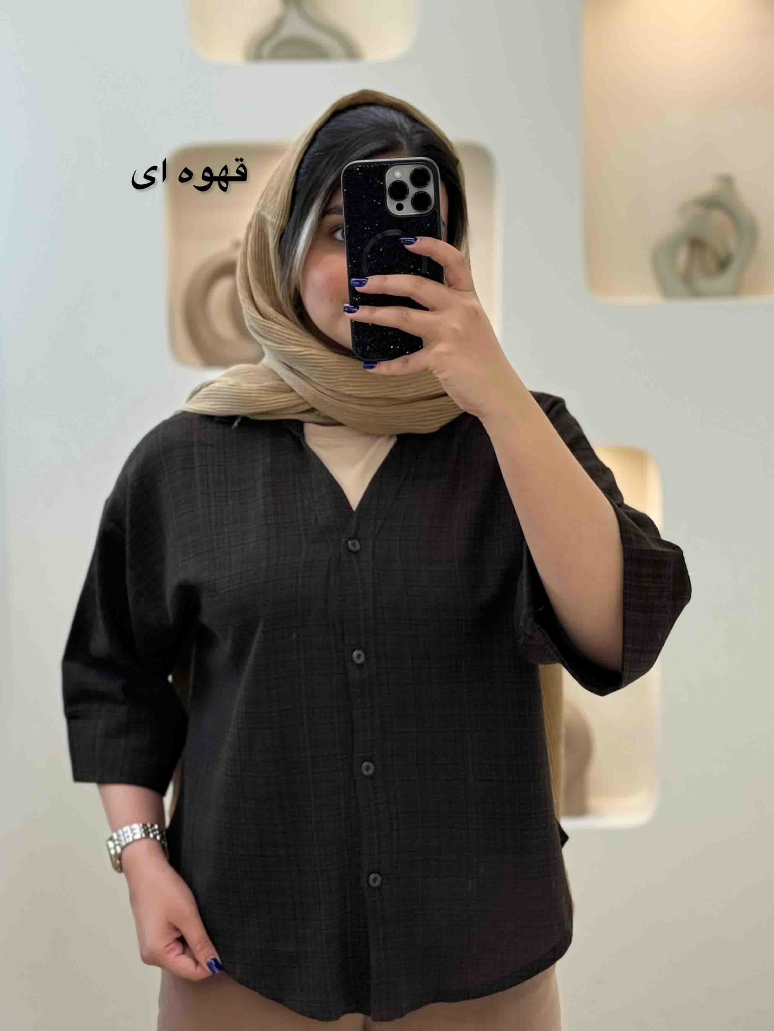 شومیز خرگوشی-10223 - رنگ : سفید