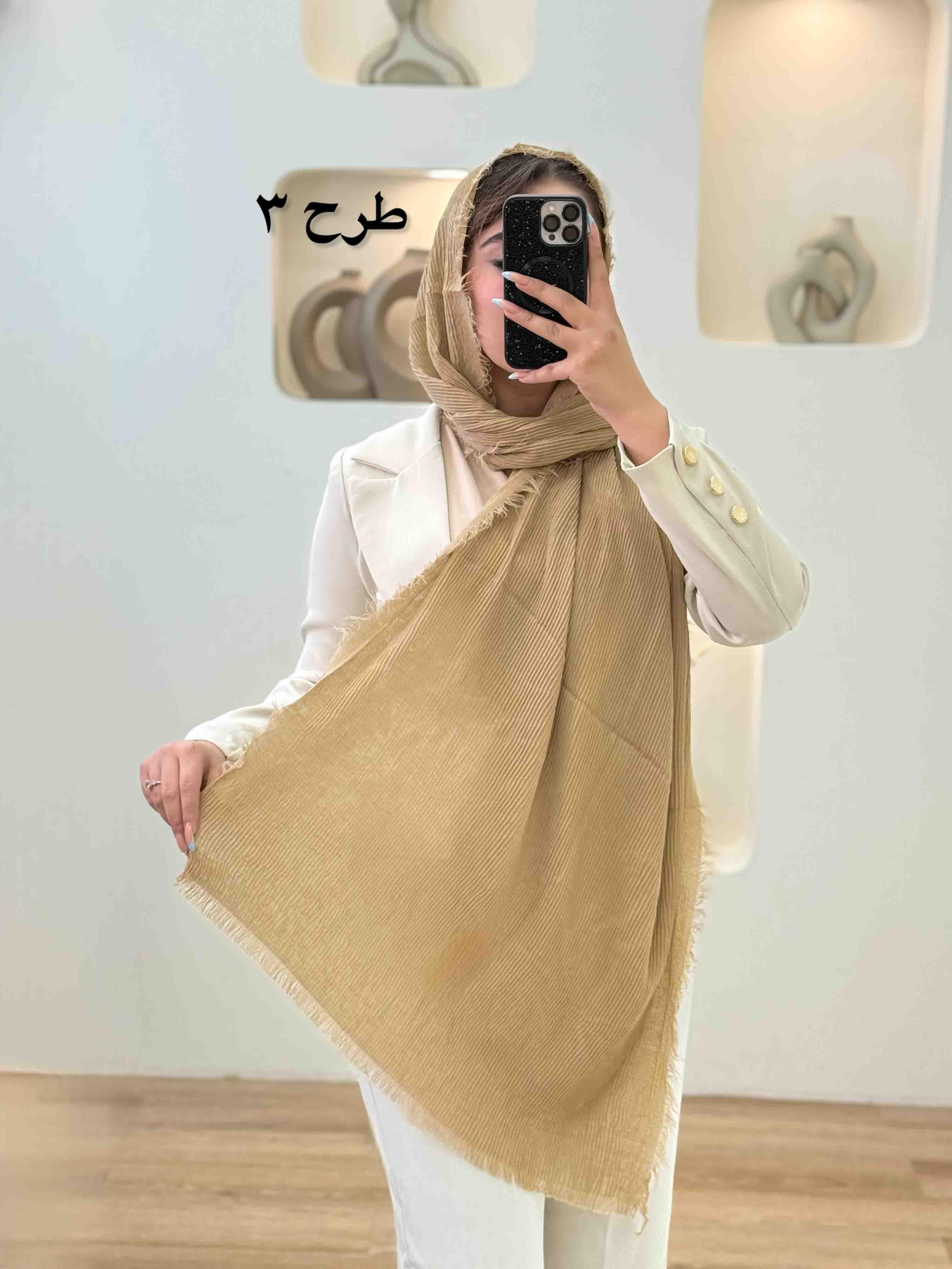 شال مدال -4588 - طرح : 1