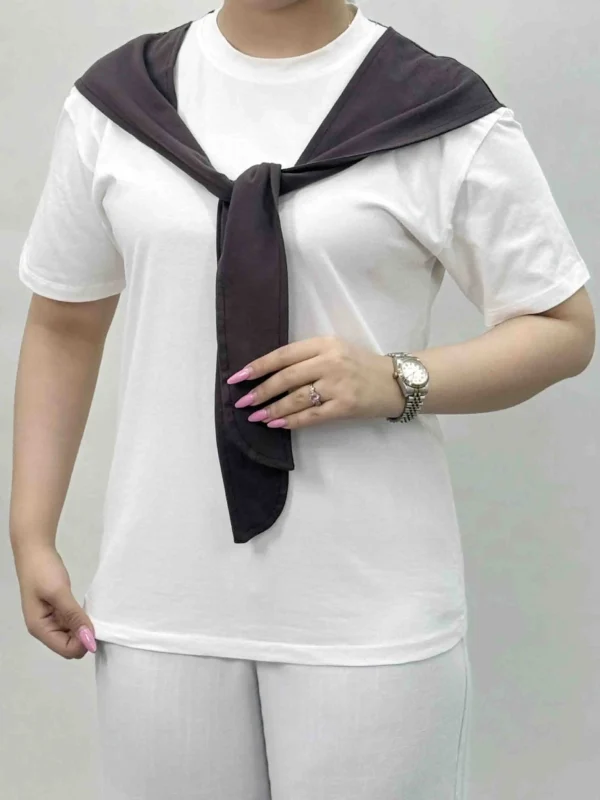 تیشرت جلو گره ای
