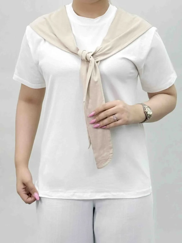تیشرت جلو گره ای