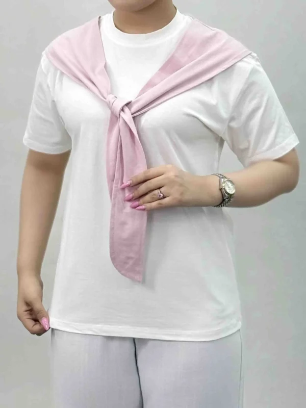 تیشرت جلو گره ای