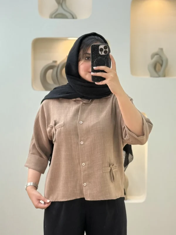 شومیز پاپیونی