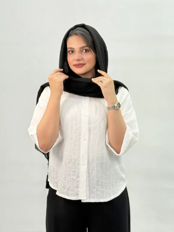 شومیز شیشه ای پولکی