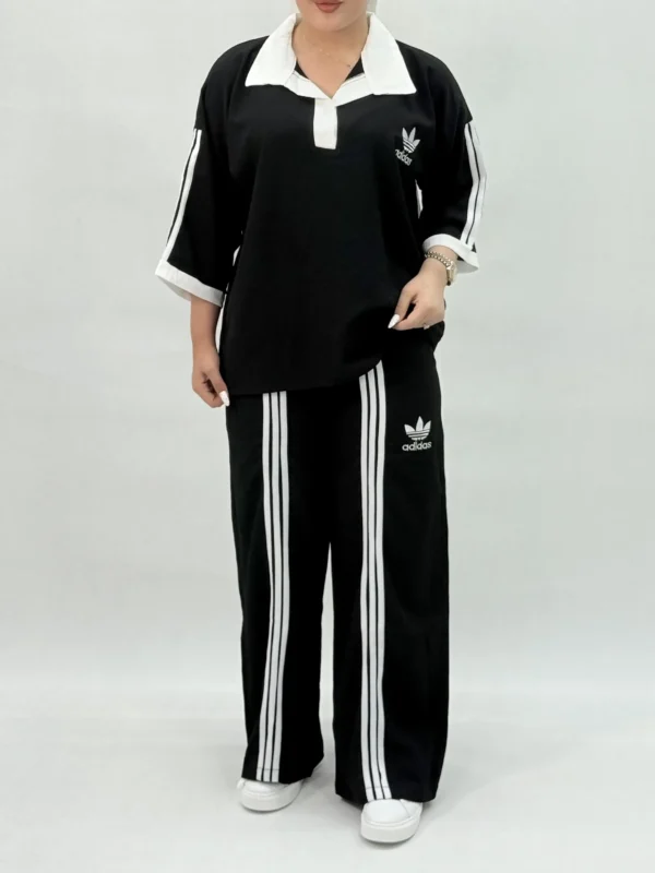 ست استین نواردار adidas