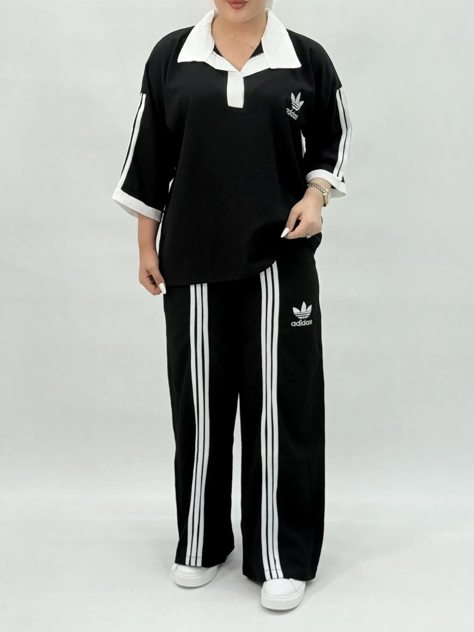 ست استین نواردار adidas-5935