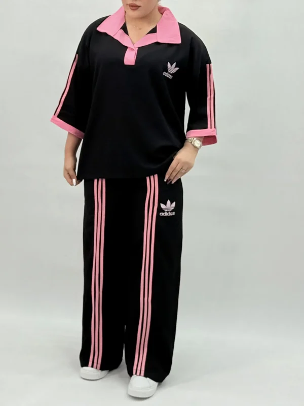 ست استین نواردار adidas