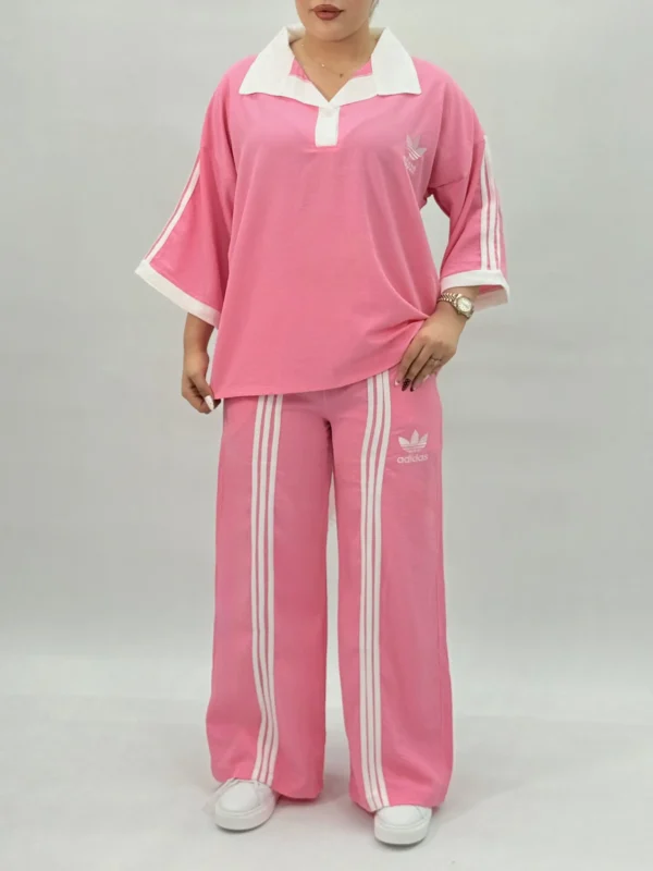 ست استین نواردار adidas