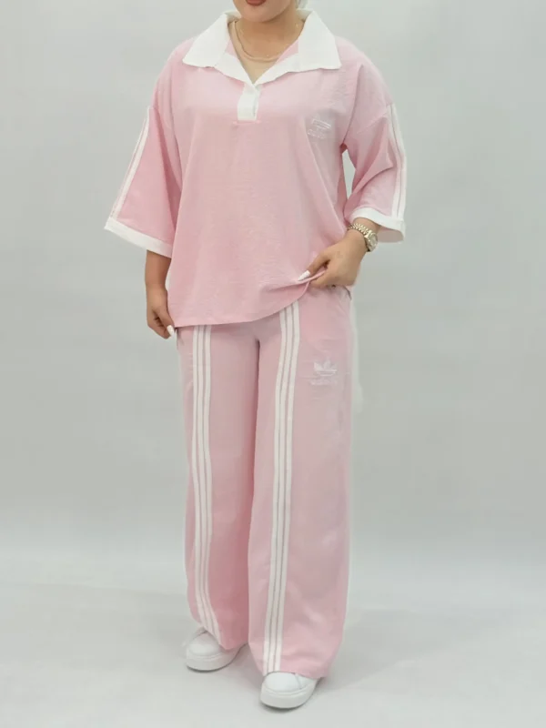 ست استین نواردار adidas
