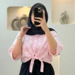 شومیز گل گچی گره ای-۱۰۲۵۶