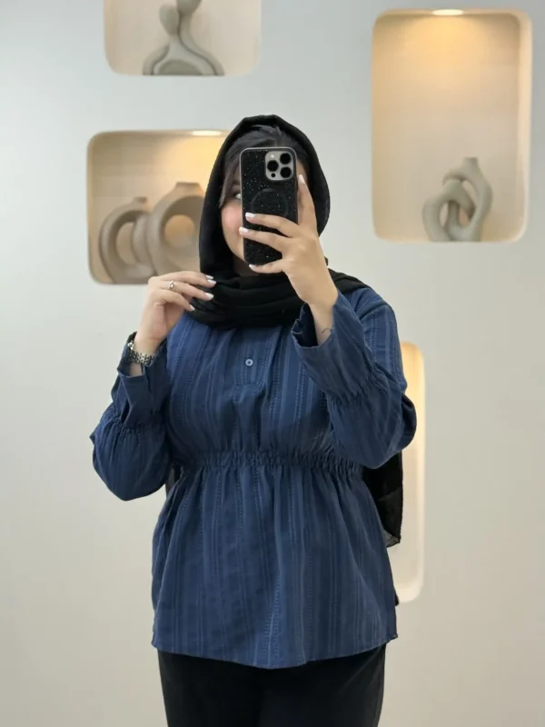 شومیز کمر کش کوک دوزی