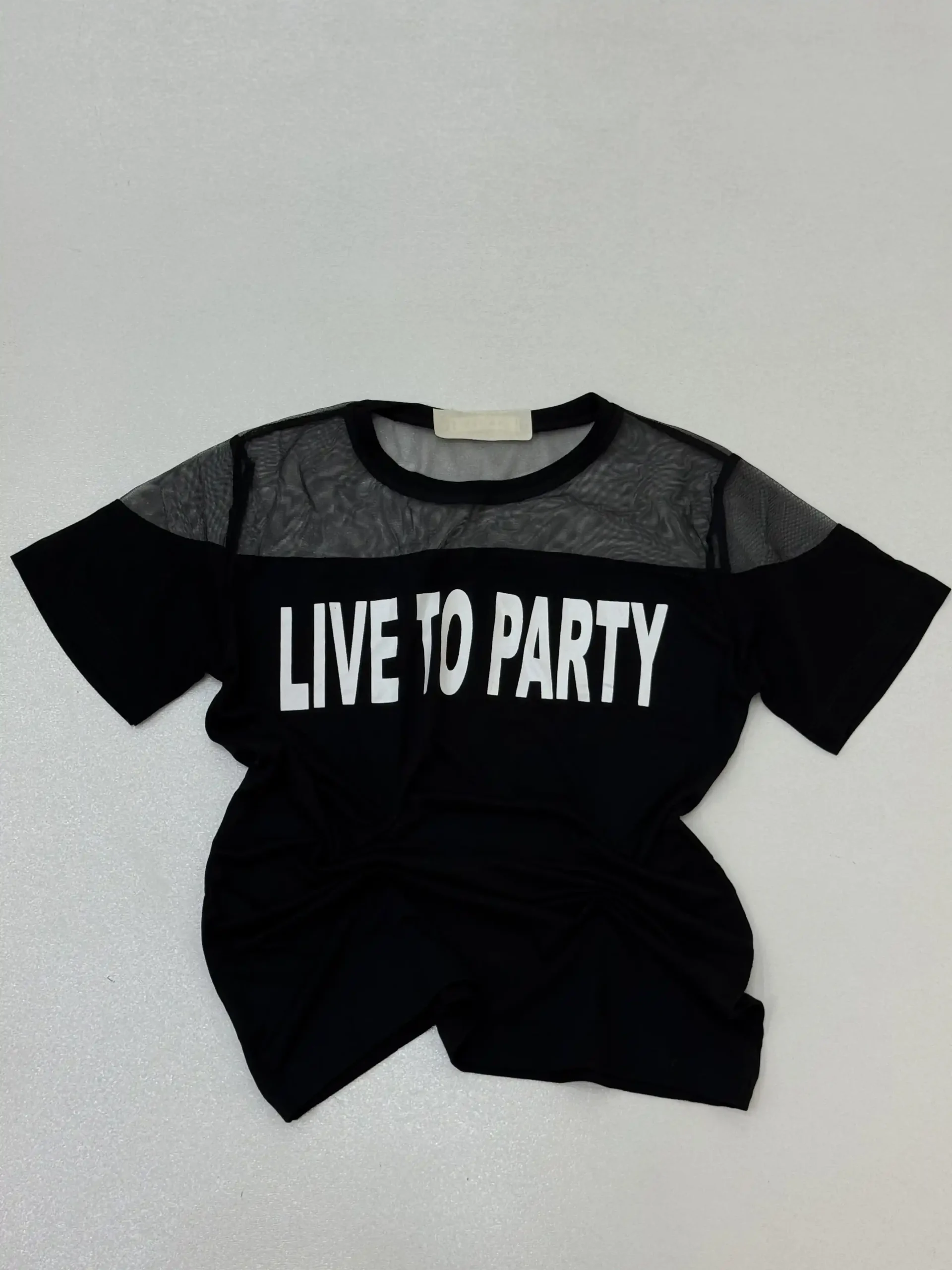 تیشرت توردار live to party-1105